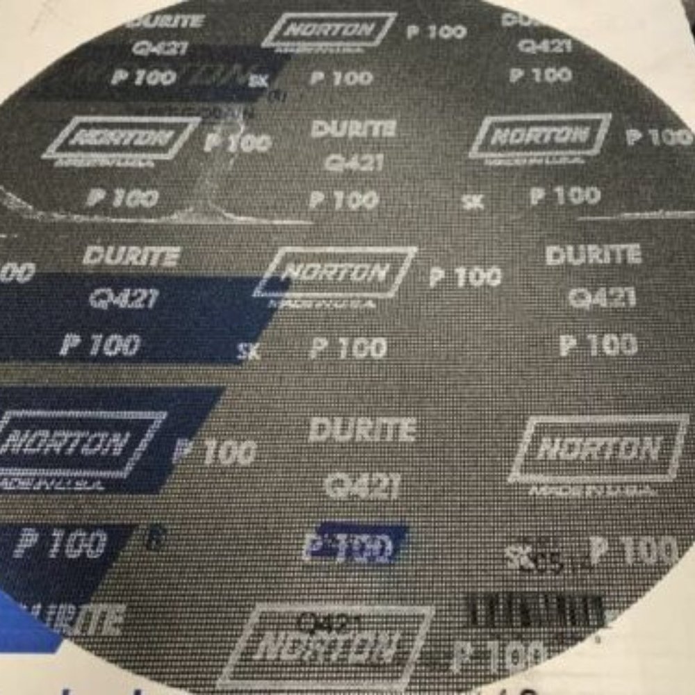 NORTON Q421 16" FLOOR SCREEN DISCS P120 10 PACK NEW 20516